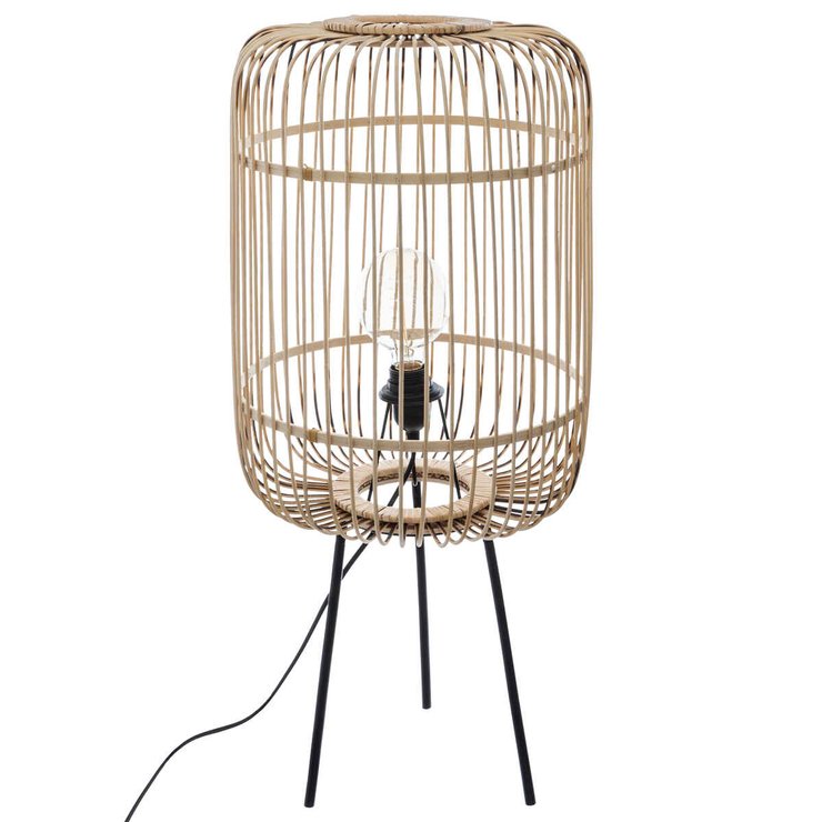 LAMPADAIRE TREPIED BAMBOU EADS