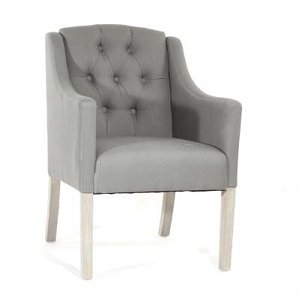 FAUTEUIL LIN GRIS  JOSEV