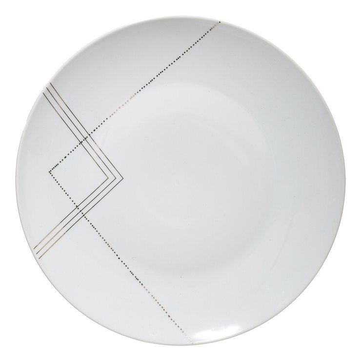 ASSIETTE PLATE GRAND HOTEL OR 27CM
