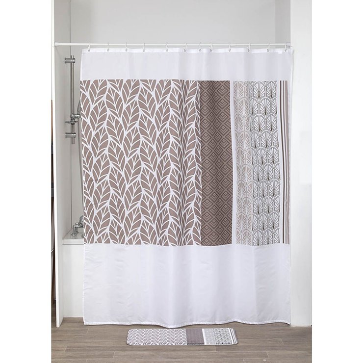 RIDEAU DE DOUCHE 180X200CM GATSBY