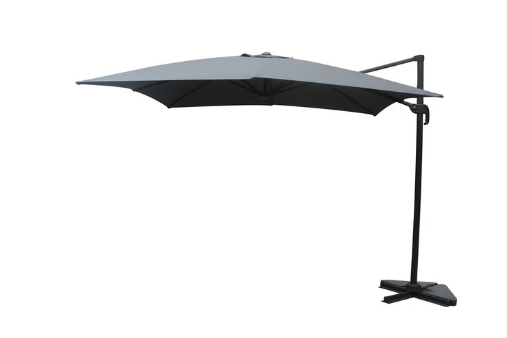 PARASOL DECENTRE CAYO 3X3M ARDOISE