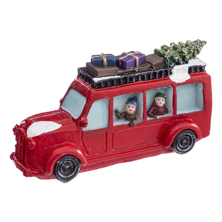 ACCESSOIRE VILLAGE DE NOEL BUS SAPIN DE NOEL
