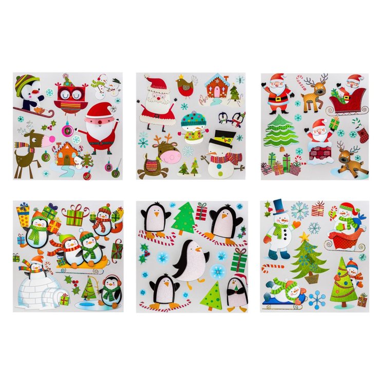 STICKERS FUNNY 3D 30X30CM