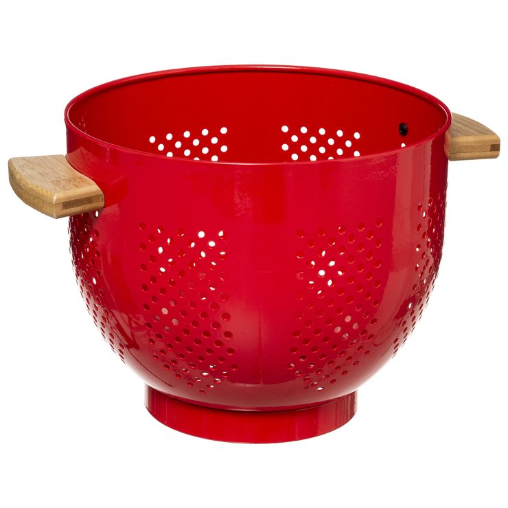 PASSOIRE METAL 20CM ROSE