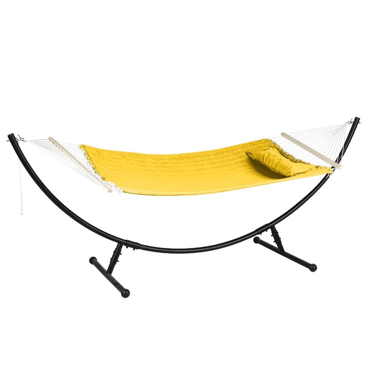 TOILE HAMAC AKIO MATELASSE MOUTARDE