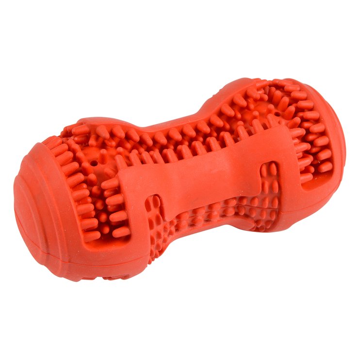JOUET OS DISTRIBUTEUR FRIANDISES 10X5X5CM ROUGE