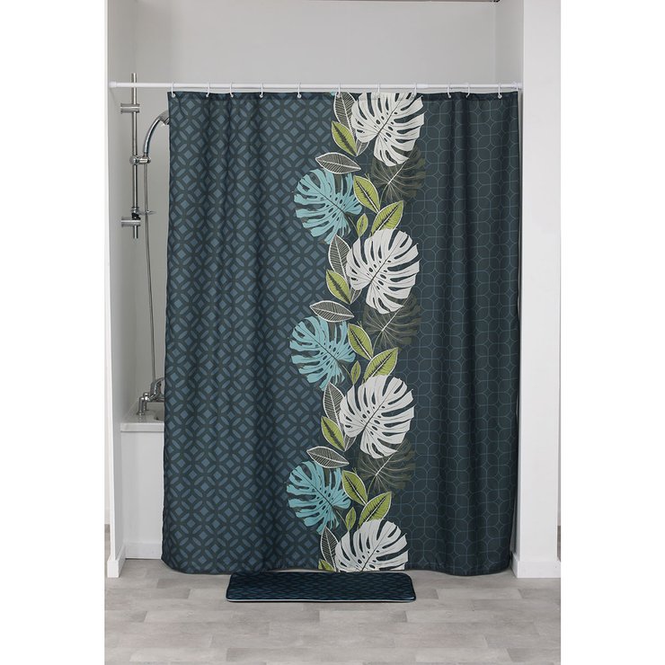 RIDEAU DE DOUCHE POLYESTER 180X200CM VENT D EXOTISME