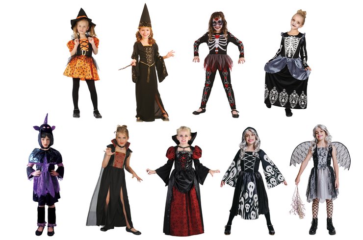 COSTUME HALLOWEEN LUXE FILLE