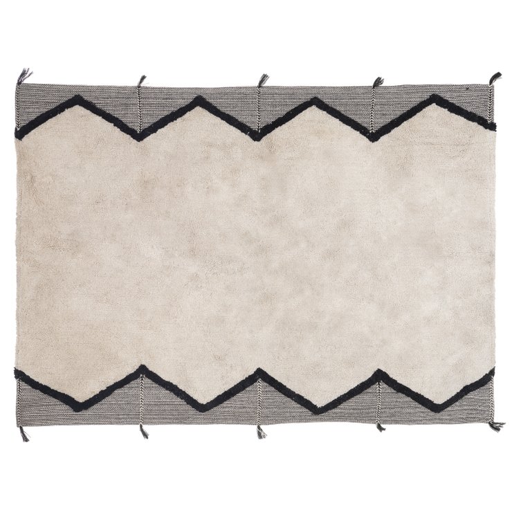 TAPIS TUFT TRESSE TROPIQUES AUSTRALES D.118X170CMCM