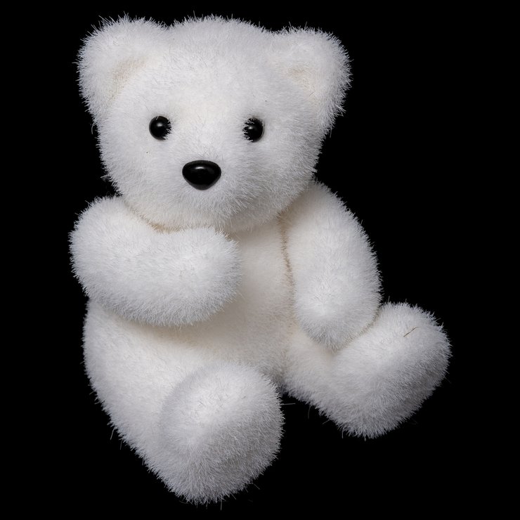 OURS ASSIS PENSE H.15CM