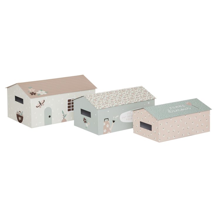 BOITE MAISON CAMPAGNE D.38.5X20X26.2CM