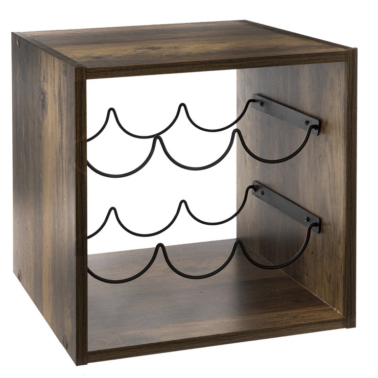 RACK A VIN MIX INDUS 31X31CM