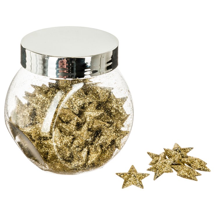 ACCESSOIRE BOCAL DECO PAILLETTE D.2CM OR