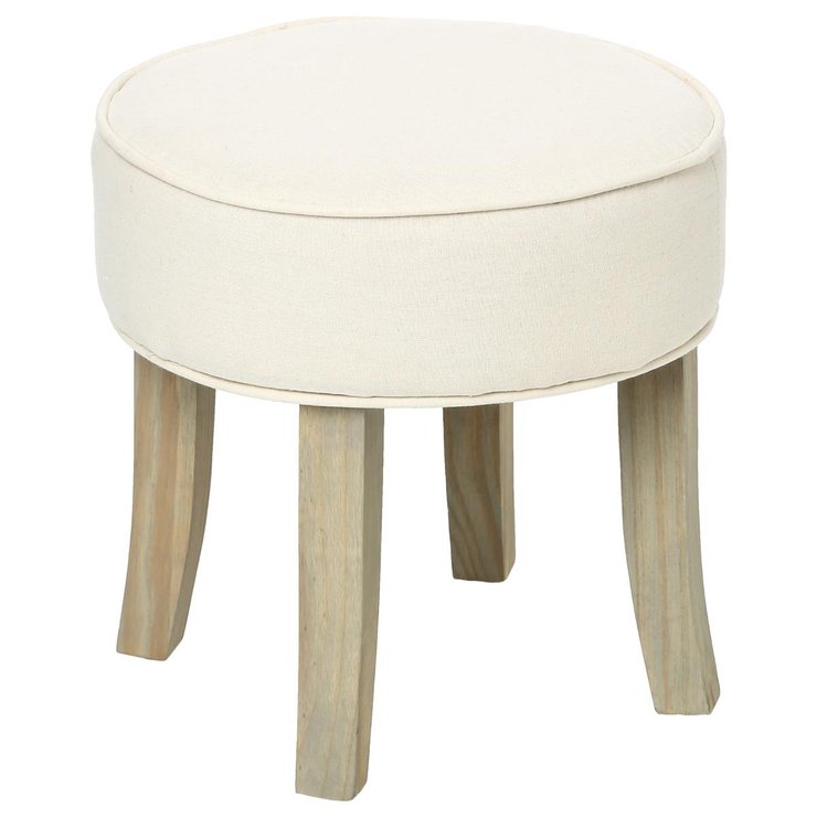 TABOURET LIN BEIGE ADRIEL