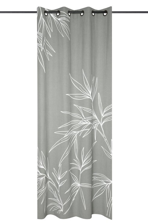 ASANA RIDEAU 140X260CM OEILSAUGE COTON RECYCLE