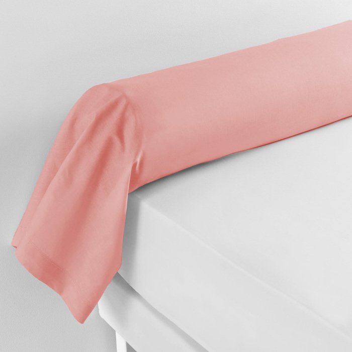 TAIE DE TRAVERSIN 85X185CM UNI 57 FILS LINA DRAGEE