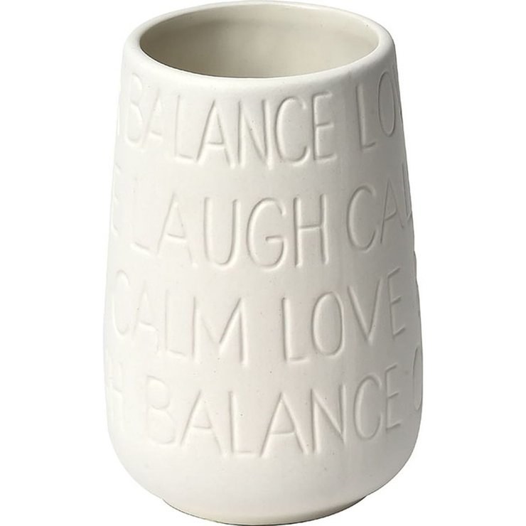 GOBELET GRES RELAX CREME