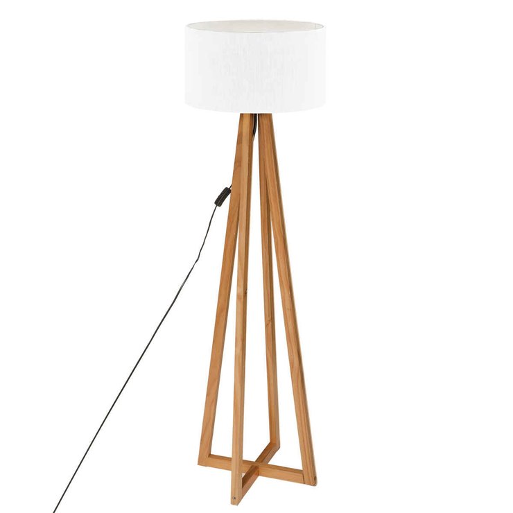 LAMPADAIRE MULTI PIEDS MOLU BLANC H.140CM