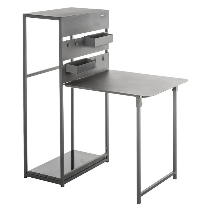 TABLE FIRA PLIANTE ALUMINIUM GRAPHITE 3 PLACES