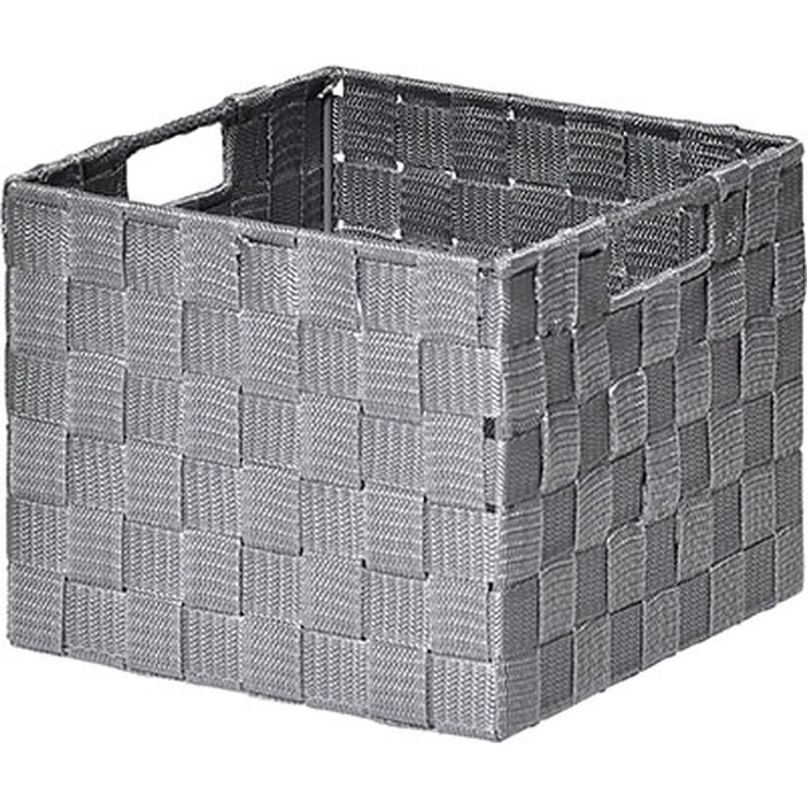 PANIER CARRE POLYESTER GRIS TAILLE S