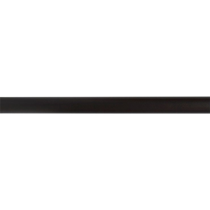 BARRE BOIS 2.50M D.28CM NOIR MAT