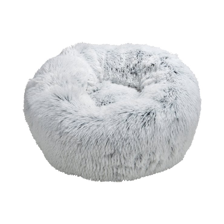 COUSSIN ROND APAISANT 55X25CM FLUFFY BLANC CHINE