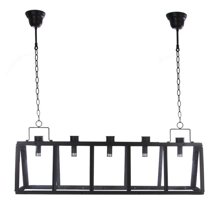 SUSPENSION METAL VERRE L.100CM