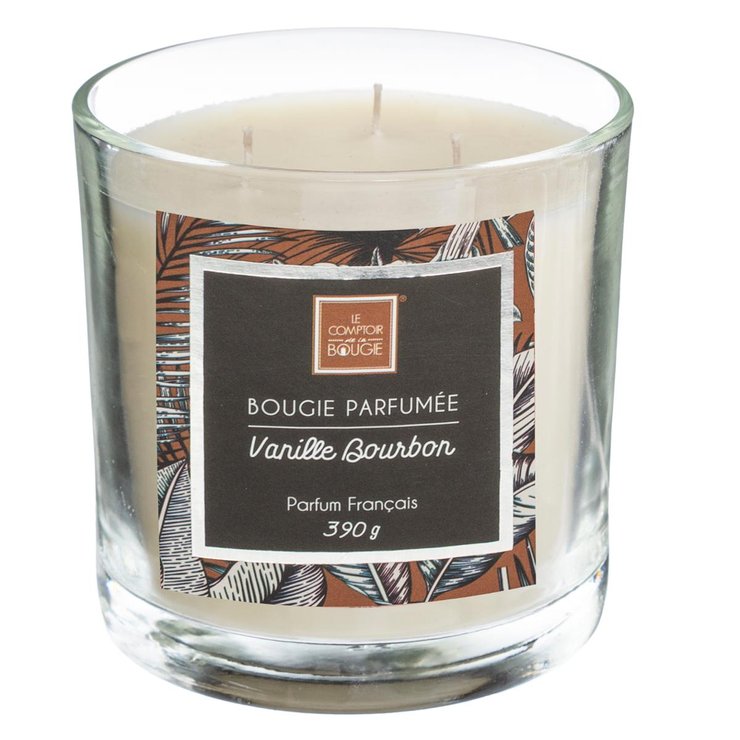 BOUGIE PARFUMEE VERRE VANILLE LOYS 390G