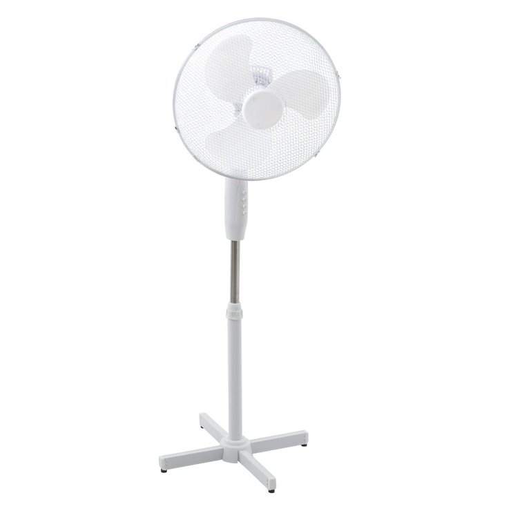 VENTILATEUR 40CM ROTATIF BLANC