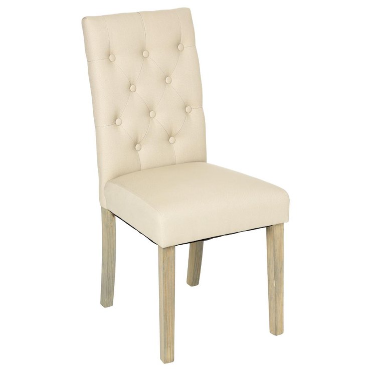 CHAISE CANVAS NATUREL CLEVA