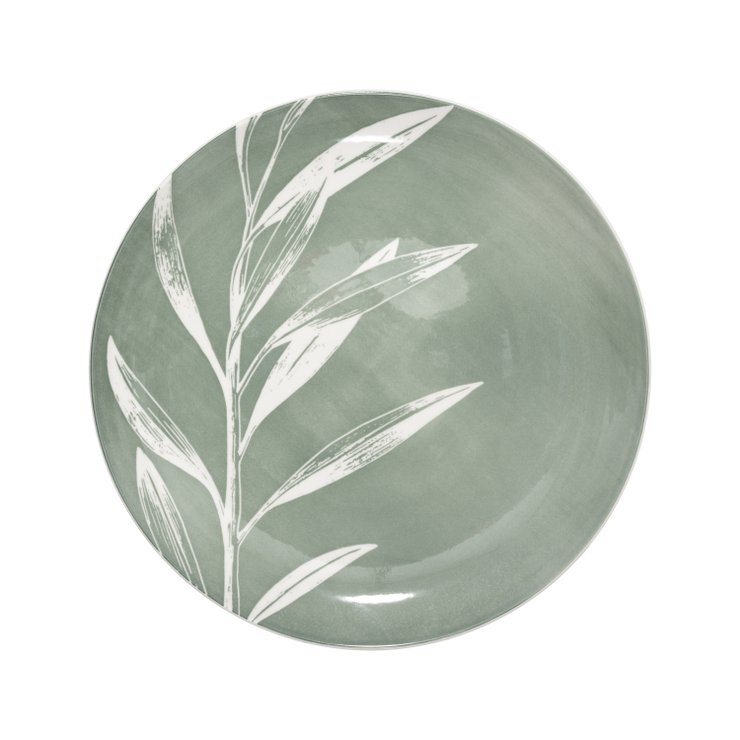 ASSIETTE PLATE GREEN HARMONY VERT 26CM