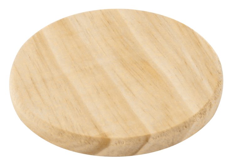 DESSOUS DE VERRE BOIS ROND DIAM. 11 CM X 4 PCS