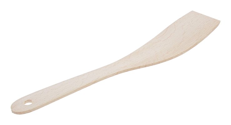 SPATULE BOIS COURBE 30CM