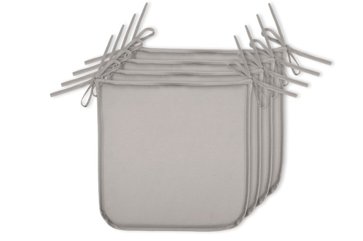 LOT DE 4 GALETTES 38X38CM LIN