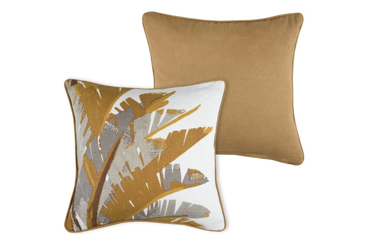 BAMAKO COUSSIN 40X40CM MOUTARDE