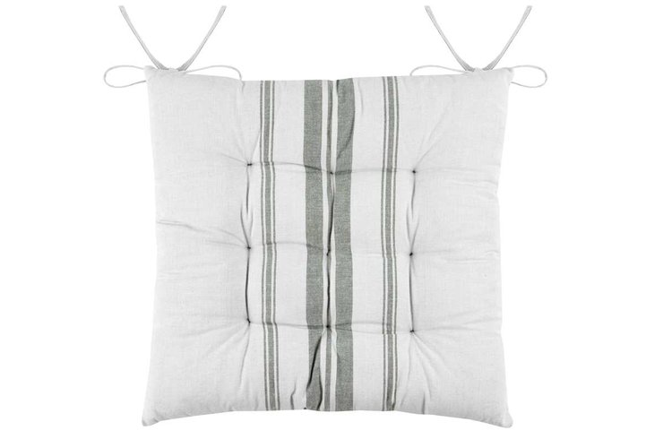 CHAUMONT GALETTE DE CHAISE 40X40CM NATUREL