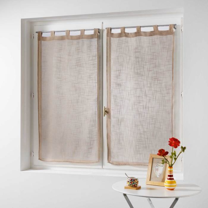 PAIRE DROITE PASSANTS 2X60X120CM HALTONA NOISETTE