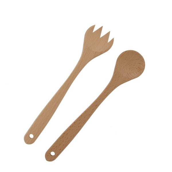 SERVICE A SALADE 2 PIECES EN BOIS