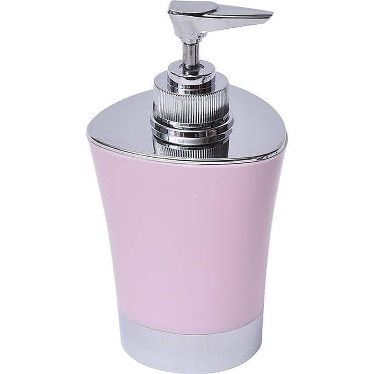 DISTRIBUTEUR A SAVON PP CONIQUE ROSE PALE