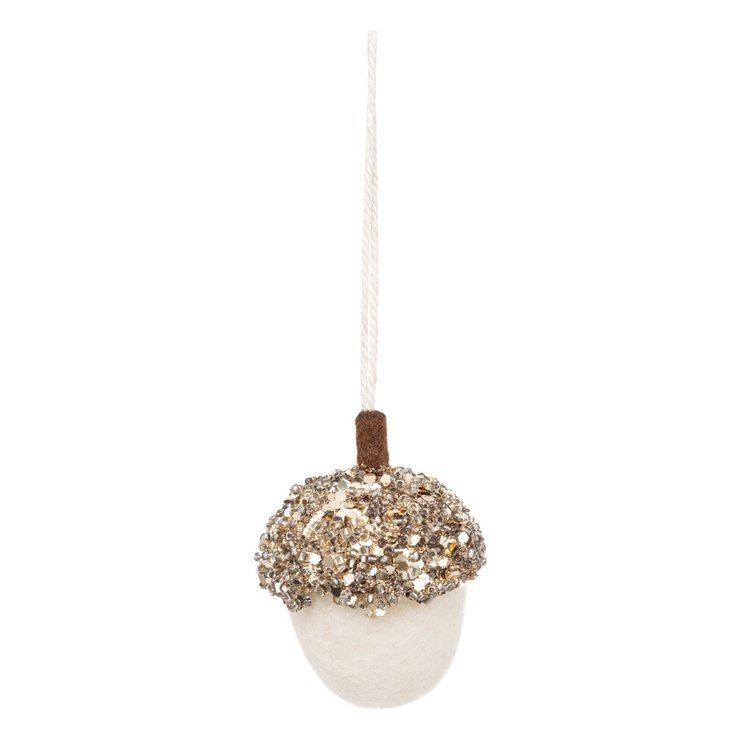 SUSPENSION LAINE GLAND PAILLETTES 6CM