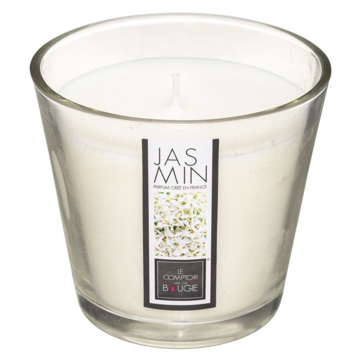 BOUGIE PARFUMEE VERRE JASMIN NINA 190G