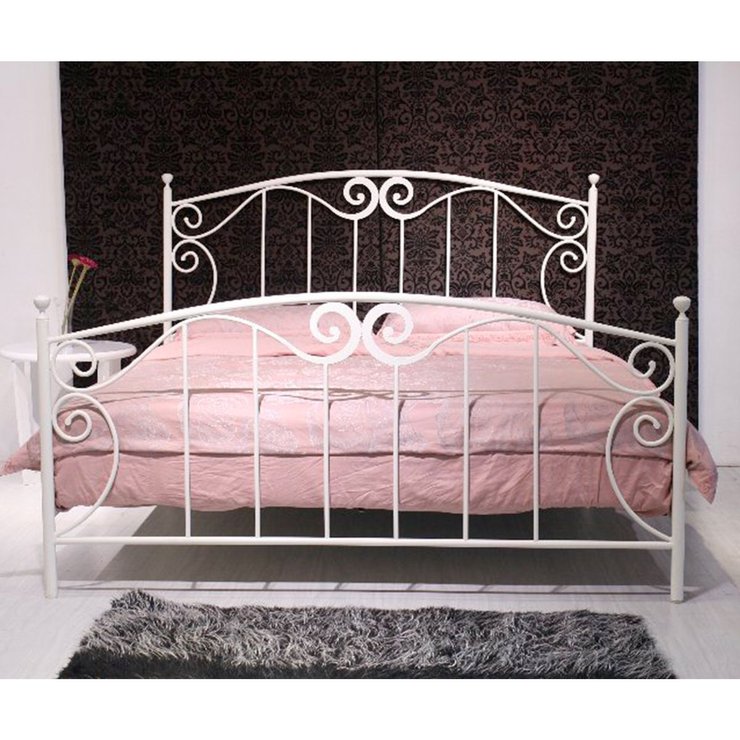 ELSA LIT 140X190 BLANC