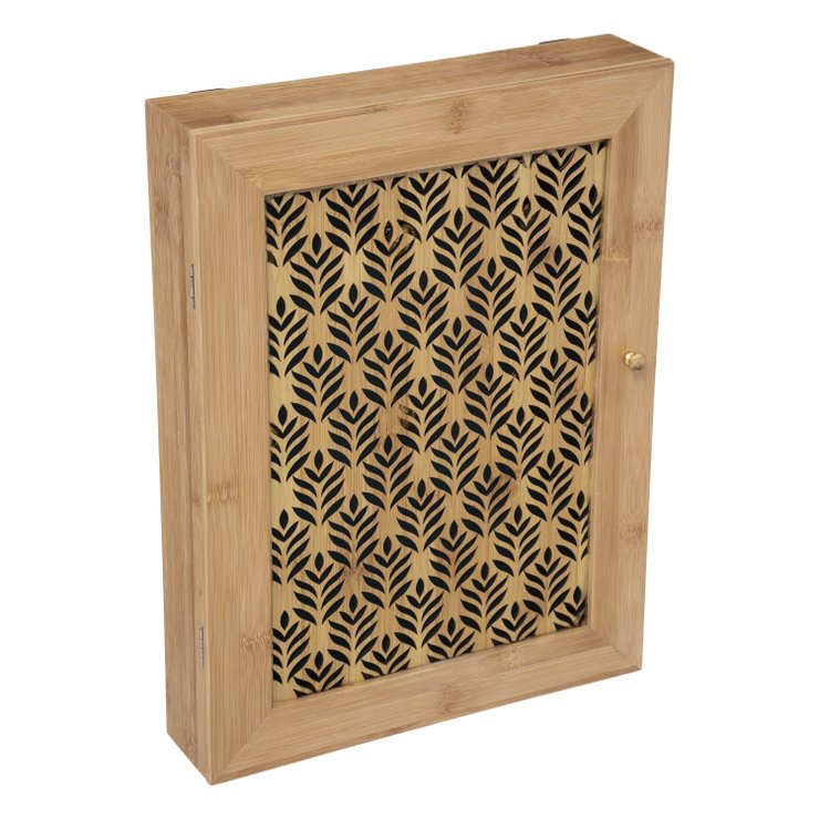 BOITE A CLEFS BAMBOU PALME