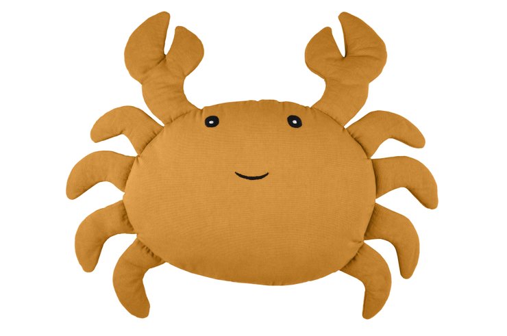 EDOUARD COUSSIN CRABE D.40CM MOUTARDE