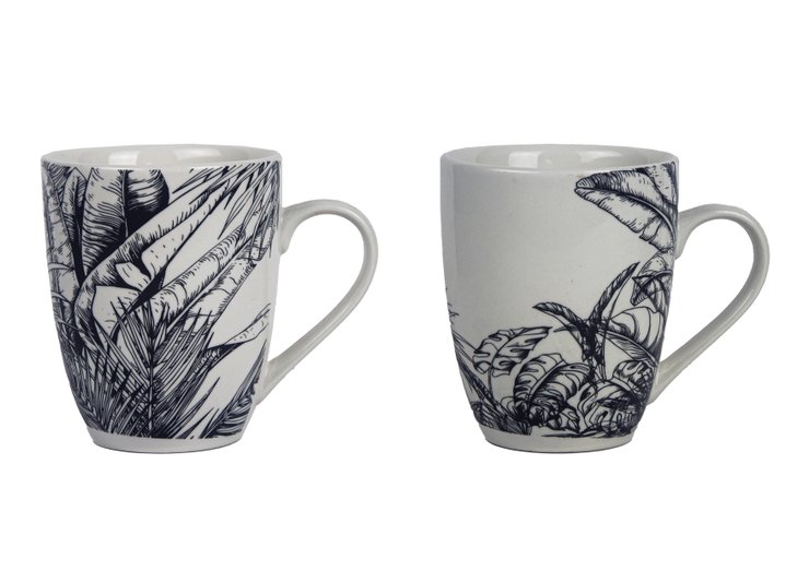 MUG BOMBE JUNGLE 32CL PORCELAINE