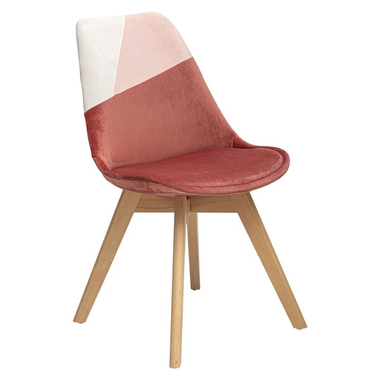 CHAISE DINER PATCHWORK BLUSH BAYA