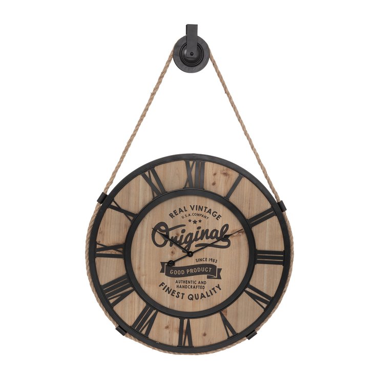 HORLOGE METAL POULI D.58CM