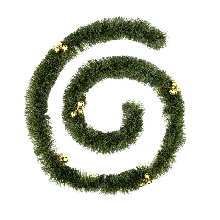 GUIRLANDE VERTE 100X6X2.7M BOULE DE NOEL OR