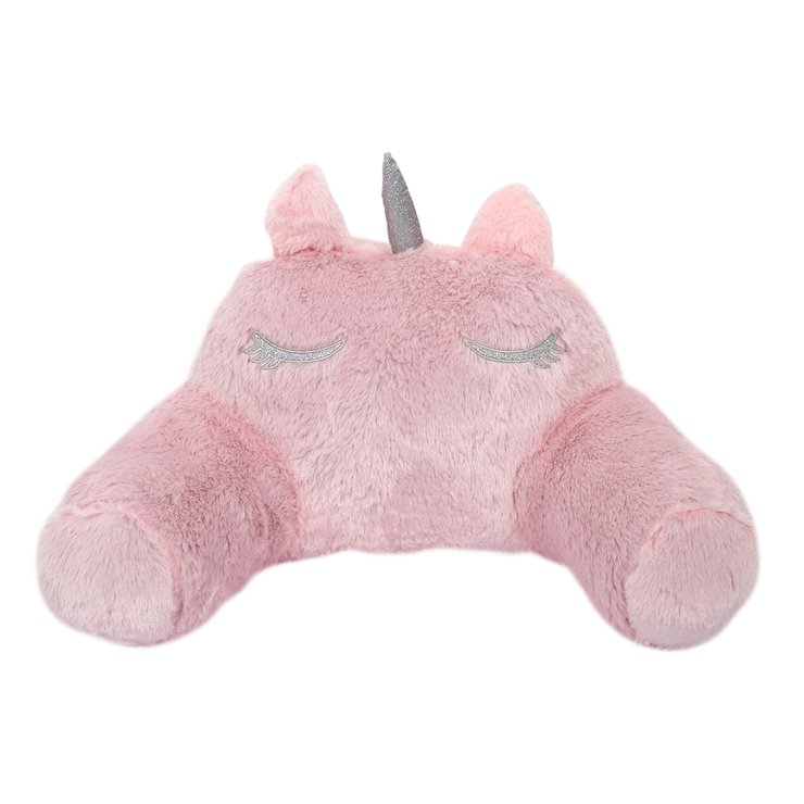 COUSSIN DE LECTURE LOMBAIRE LICORNE 55X35CM