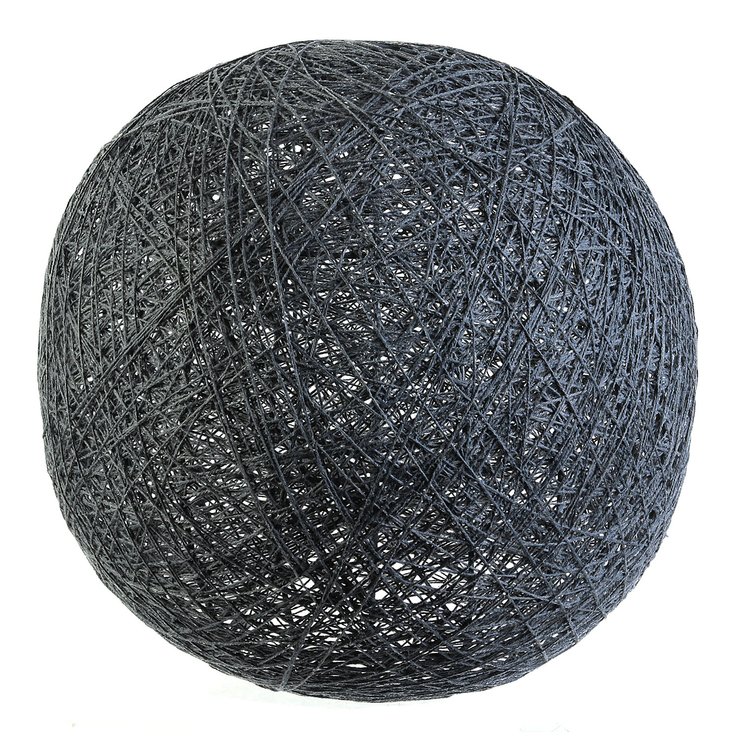 SUSPENSION INTERIEUR GRIS 30CM